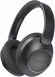 Headset Bluetooth 4 Em 1 Fone De Ouvido Sem Fio Com Microfone Vira Caixa De Som Rádio FM Até 40 Horas De Bateria Preto