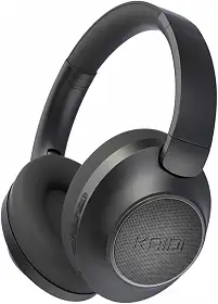 Headset Bluetooth 4 Em 1 Fone De Ouvido Sem Fio Com Microfone Vira Caixa De Som Rádio FM Até 40 Horas De Bateria Preto