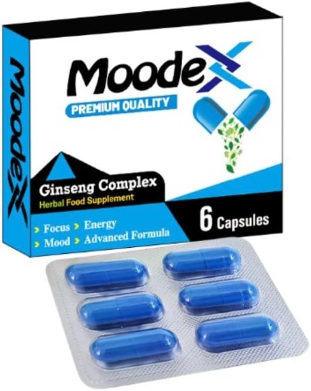 Blue-New Stronger for Longer Formula for Men - Ultra Strong Performance Enhancing Pills, Stamina Endurance Booster Blue Supplement Pills for Men - 6 Ginseng Capsules 500MG