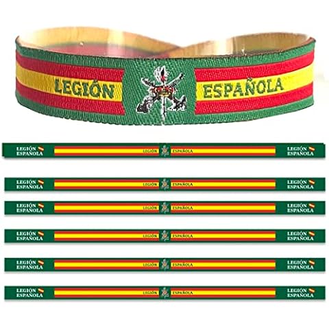 ADCSHOP - Pack de 6 Pulseras de la Legión Española Cover