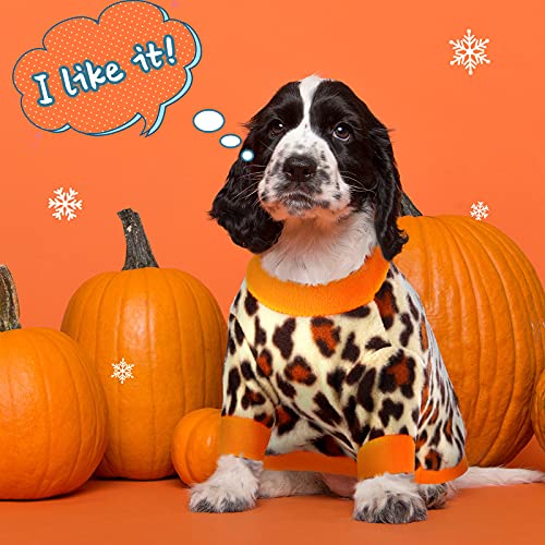 7 Pcs Dog Fleece Sweaters Dog Warm Sweater Dog Sweatshirt Winter Dog Outfits Soft Fleece Puppy Sweater Outfits For Chihuahua Yorkshire Pets Dog Cat (Cool, S(Neck: 8.27, Chest: 13.78, Back: 9.84)) #TOP6