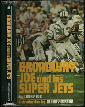 Hardcover Broadway Joe (Namath) and his Super Jets Book