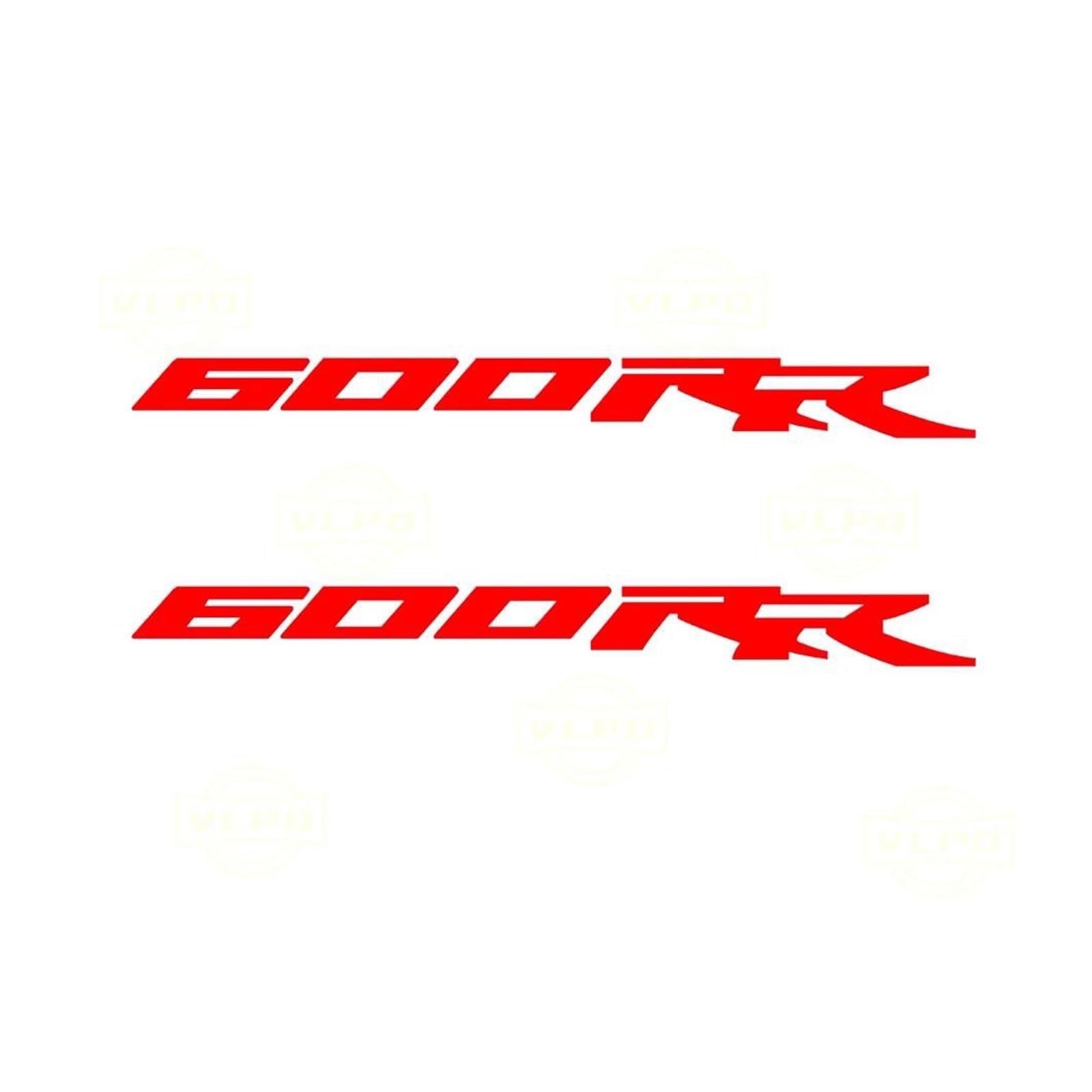 for CBR600RR CBR600 600RR CBR 600 RR Motorcycle Stickers Waterproof Reflective Decal(RED)