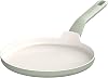 Berghoff Leo Balance omelette pan 25 cm non-stick pan induction frying pan for all types of cookers pans without pans Sage