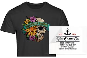 Custom Create Your Own Iron on DTF Direct to Film Transfer Sticker,...