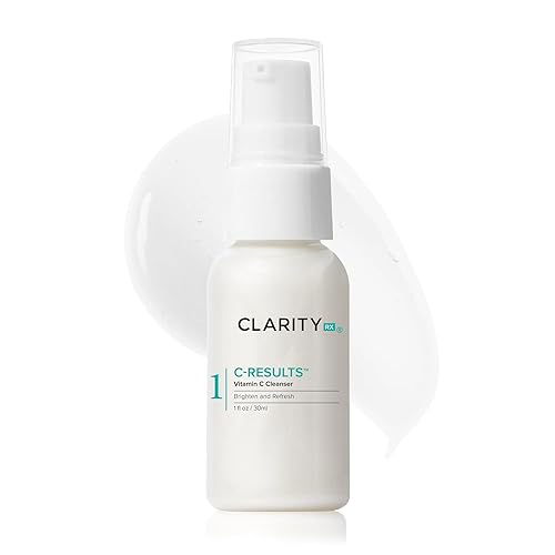 Miniatura 1 de ClarityRx C-Results Limpiador facial con vitamina C, lavado facial iluminador natural a base de plantas con ácido láctico