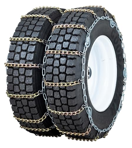Quality Chain Commercial Truck Twisted Square Link Alloy Cam-Style Tire Chains - Dual Triple (4155SLCTWIST)