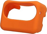 Vista 10 de Action Camera Silicone Protective Case, Sleeve with Lens Protector for GO 3, Soft Silicone Material, Spray Finish, Long Term Use (Black)