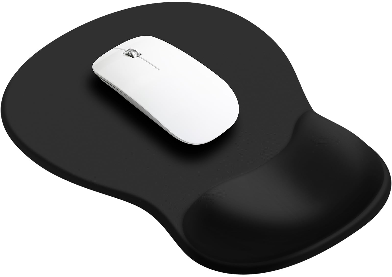 JIKIOU Gel Wrist Rest Mouse Pad Ergonomic Office Mousepad with Wrist Support-Non-Slip, Design Desk Accessories Mat for Home Game Decor School Office