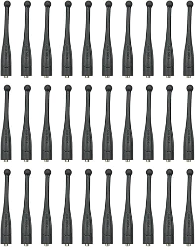 Paquete de 30 antena corta de radio compatible con Motorola APX 6000 APX 4000 APX 7000 8000XE Stubby Antena 764-870 MHz Banda única 7-800 con GPS