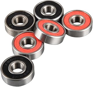 VANZACK Consequência 20 Peças 608 De Esferas De Roda De Skate Rolamento De Sulco Profundo Rolamento De Skate Mais Rápido Rolamento De Rolos De Skate Rolamento De Roda