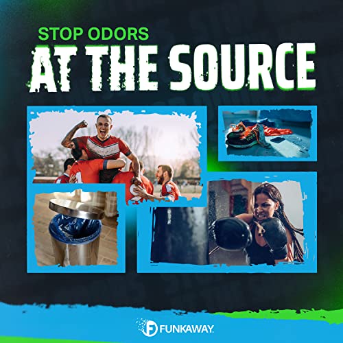 FunkAway Aerosol Spray, 8 oz., Extreme Odor Eliminator Spray, Ideal for Shoe Smells, Pet Odors and Bulky Stuff that Won't Fit in the Wash; Attacks Musty Odors at the Source