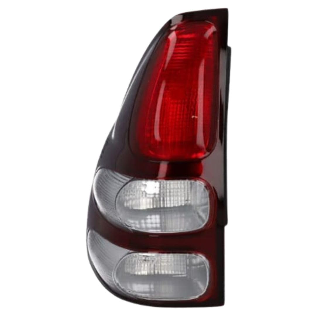 Piloto Trasero Izquierdo Compatible con Toyota Land Cruiser FJ120 (2003–2008) | Lado Conductor, OEM 81561-60621 | Sin Portalámparas, Blanco Rojo