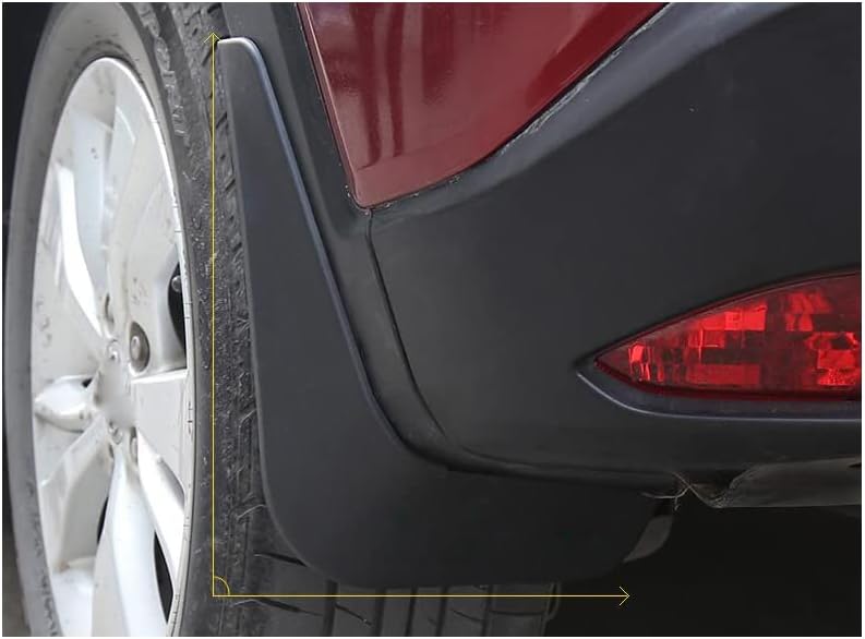 4pcs Plastic Tire Mudguard Splash Guards Mudguard Mud Flaps for Subaru Outback 2021 2022 2023