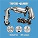 CAT CLEAN Catalytic Converter Compatible with Toyota Highlander 2004-2007, Sienna 2004-2006 AWD ONLY, Lexus RX330 2004-2006 3.3L V6 Catalytic Convertor Automotive Replacement 17108 (EPA Compliant)
