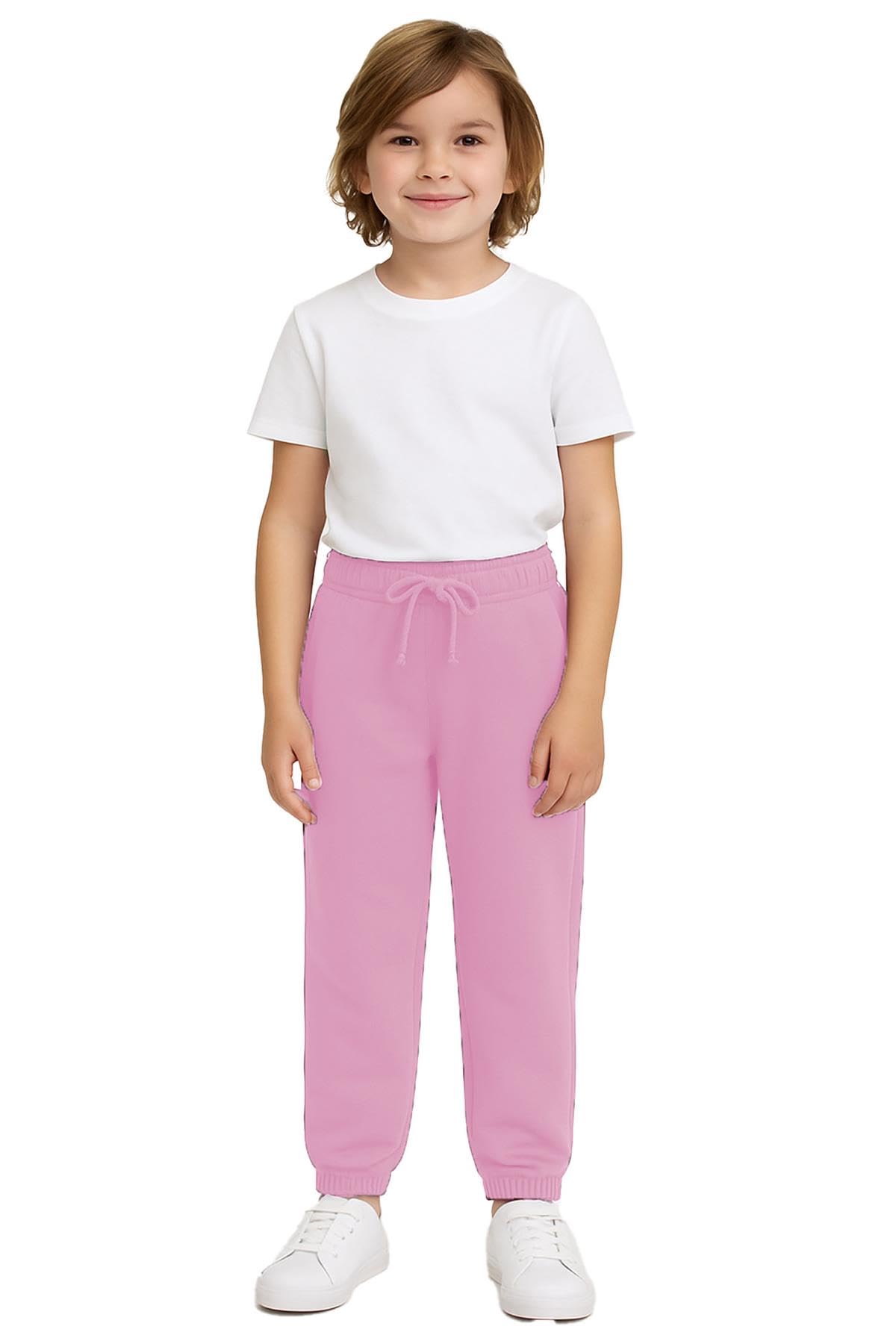 A2z 4 Kids Boys Baby Pink Girls Trouser Jogging Joggers Pants Tracksuit Sweatpants Bottom - Fleece Trouser 9-10