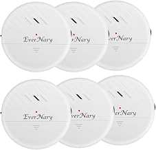 Window Vibration Alarm,6Pack 125dB Loud Ultra-Slim Anti-Theft Alarm for Door and Window Glass Break 
