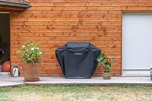 Campingaz BBQ ACCY Barbecue Cover S Water and Weather Resistant, Fixing Cord 3 Series Classic Grills-Sun Protection Dust and Rain,Size: S, Black