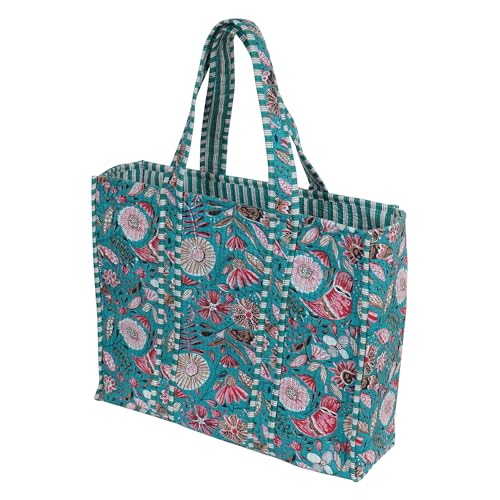 Image of Marubhumi Women Lightweight Travel Bag Purse Cotton Shoulder Tote Bag For Shopping Grocery & Beach Bag