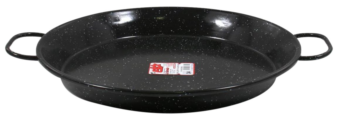 Esmaltaciones la Estrella Jaspeada Plat à Paella Valencienne 34 cm