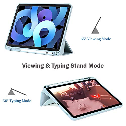 Capa inteligente A-BEAUTY para iPad 8ª/7ª geração 10.2 2020/2019 com [suporte para Apple Pencil][ult