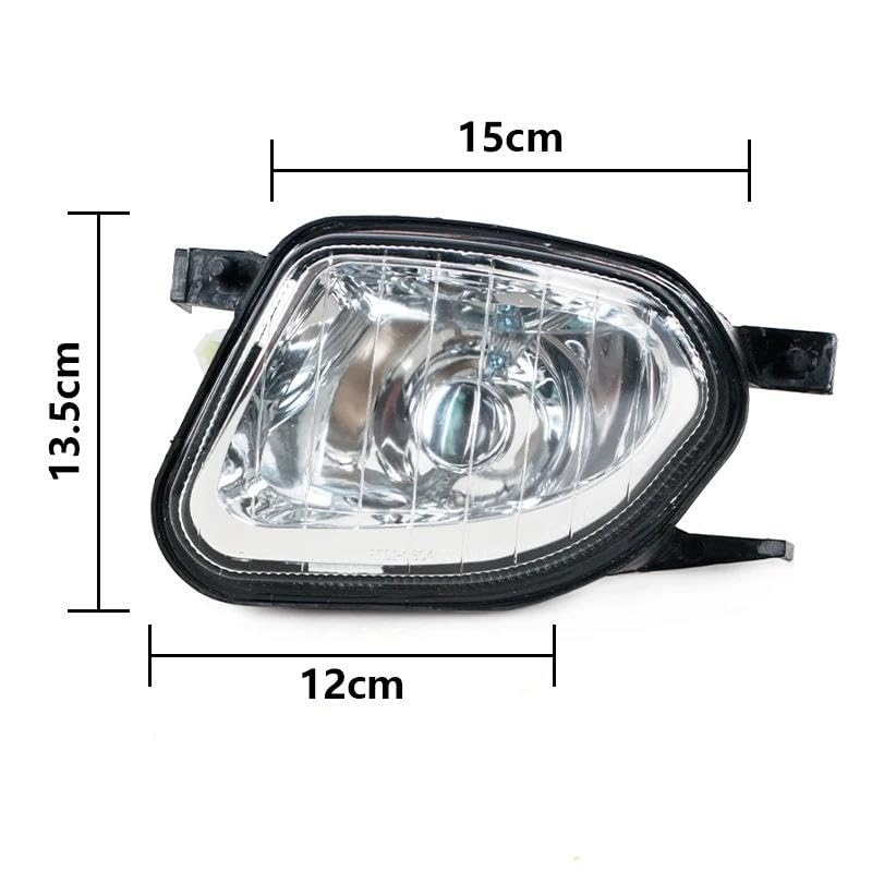 Phares antibrouillard Benz W211 E240 E280 E320 optique gauche - 6