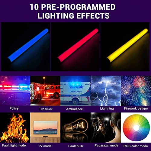 Sokani [Equipamento Profissional] X25 RGB Bi-Color Vareta LED de Vídeo Bicolor para Fotografia de Ví