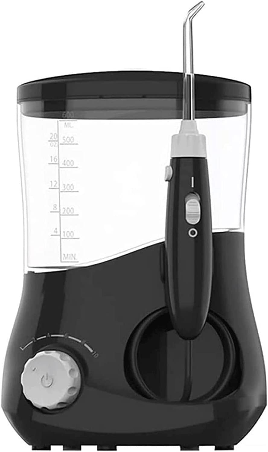 JYYBN Tooth Cleaner Water Floss Water Dental Flosser Cordless with 4 Kinds of Multifunctional 360-degree Rotating Nozzles Pressure