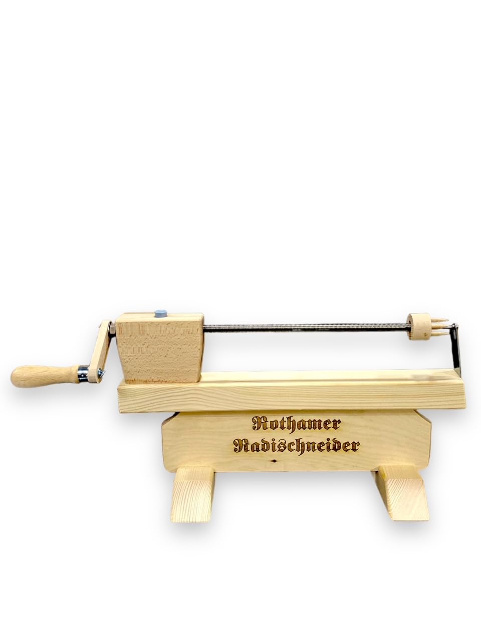Radischneider bayerisch, Spiralschneider Holz - Mit Gravur