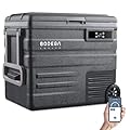 BODEGACOOLER 12 Volt Car Refrigerator,68Quart(65L) Camping Fridge,RV Portable Freezer Single Zone,WiFi APP Control,-4?-68? Car Cooler,12/24V DC and 100-240V AC,for Travel,Truck,Outdoor,Vehicles