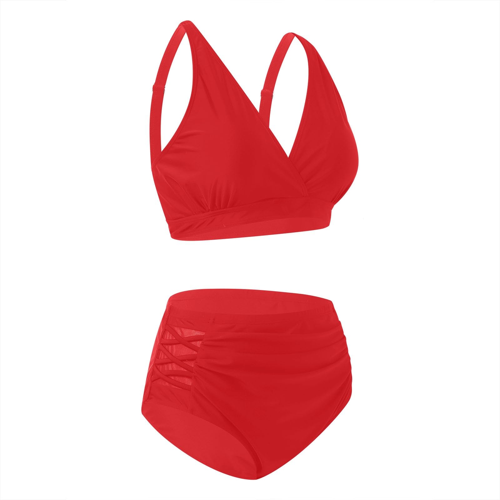 Maillot de Bain Une pièce Grande Taille, Couleur Unie, Couvrant entièrement, pour Un Confort et Une Coupe Parfaits en été. Vêtement Aquatique Pratique pour la Plage et la Piscine.