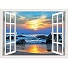 Pentoa 5D Diamond Painting Kits Strand, ZonsondergangStrass Borduurwerk Schilderij Kits Met Diamant Schilderij…
