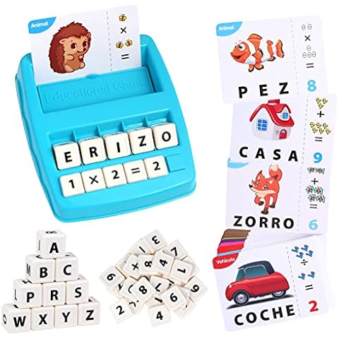 Juego Educativo de Numérica y Letras 2 en 1 de Joozmui Cover