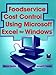 Produktbild Foodservice Cost Control Using Microsoft Excel for Windows