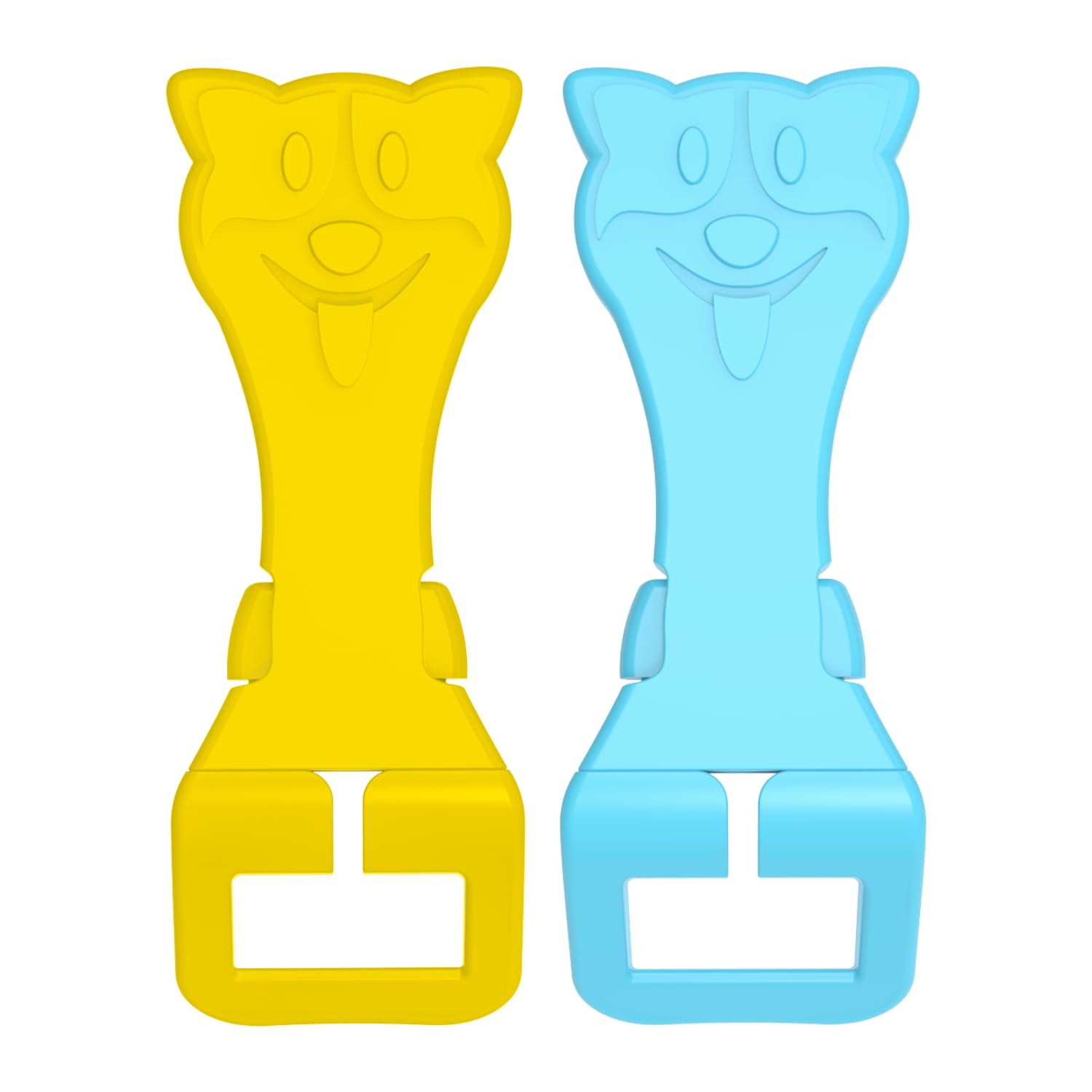 Unbuckle Release Assistant Tool, Easy Way to Unbuckle, Perfect for School Drop-Offs and Travel to Release Buckle (Blue-Yellow,REDESIGNED)