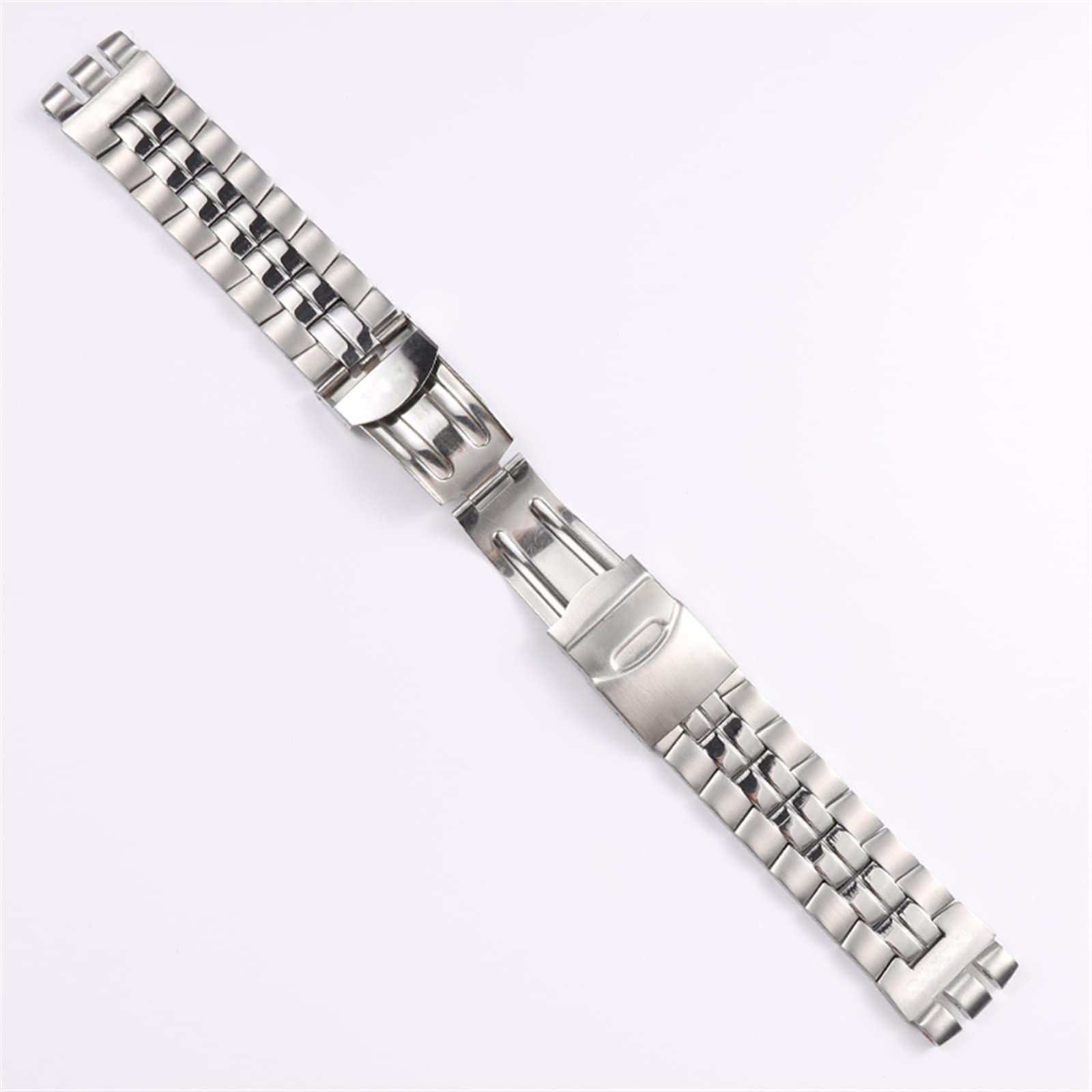 Klasyczny 26 * 24mm Solidny srebrny pasek ze stali nierdzewnej do zegarka Swatch Pasek do zegarka Męska bransoletka na nadgarstek Metalowy dodatek