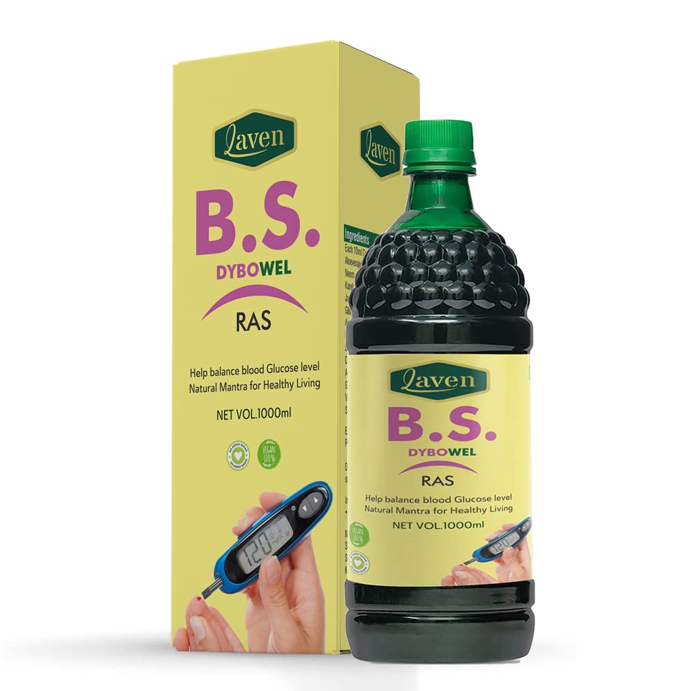 Laven B S DYBOWEL RAS, (1000 ml), Help Balance Blood Glucose level Natural Mantra For Healthy Living, NO ADDED SUGAR, VEGAN 100%,-picture-28