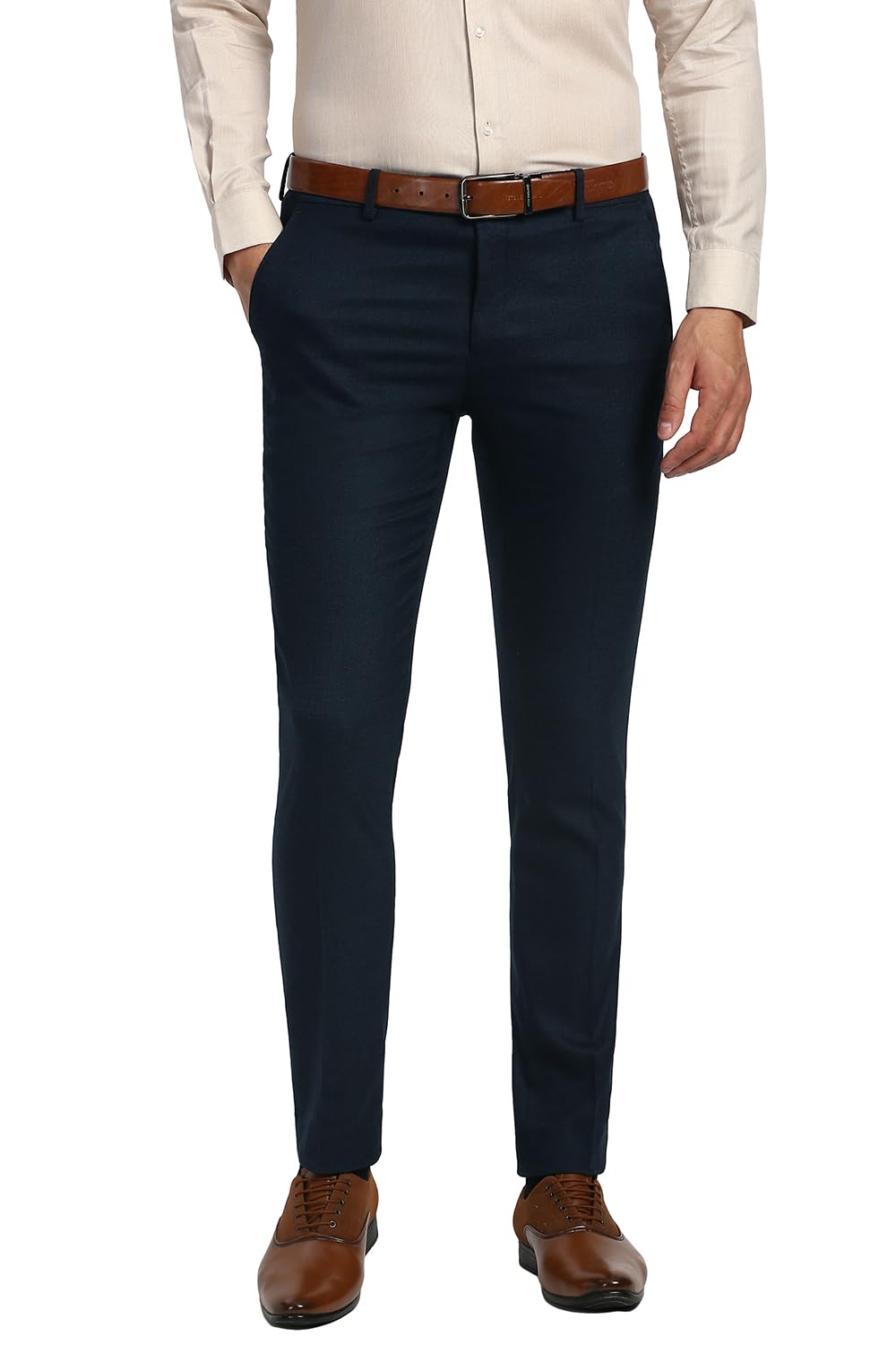 peter england Men's Slim Work Utility Pants-picture-19