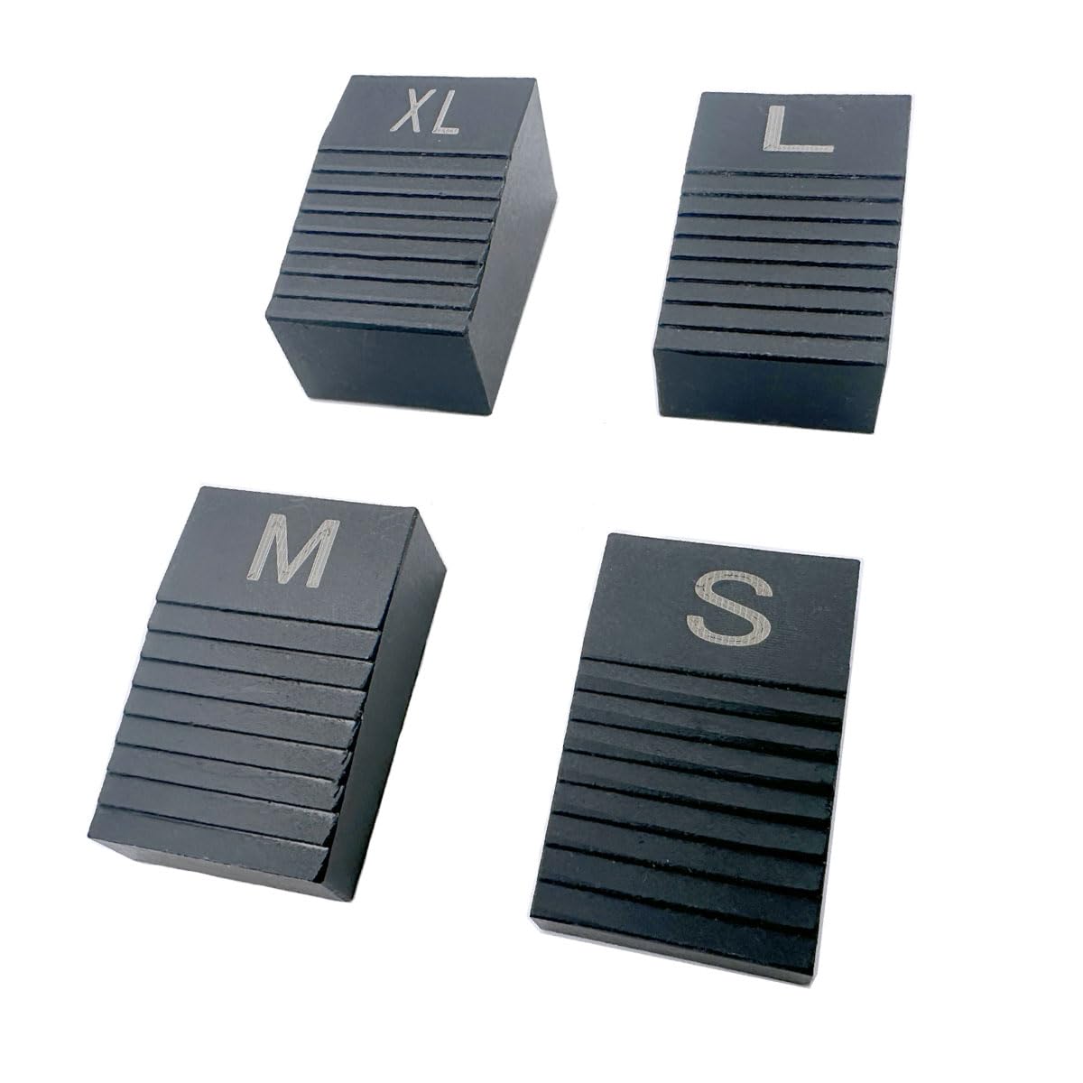 TUOREN 4Pcs Guitar Floating Tremolo Set Up Blocks Slider Plastic Floating Trem Wedge Guitar Tuning Slider Compatible with Floyd Rose Electric Guitar Accessories Luthier Tool Set 1/4