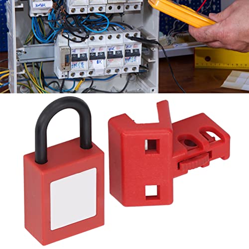 Dispositivo de bloqueio de disjuntor com cadeado portátil para interruptor elétrico industrial de en