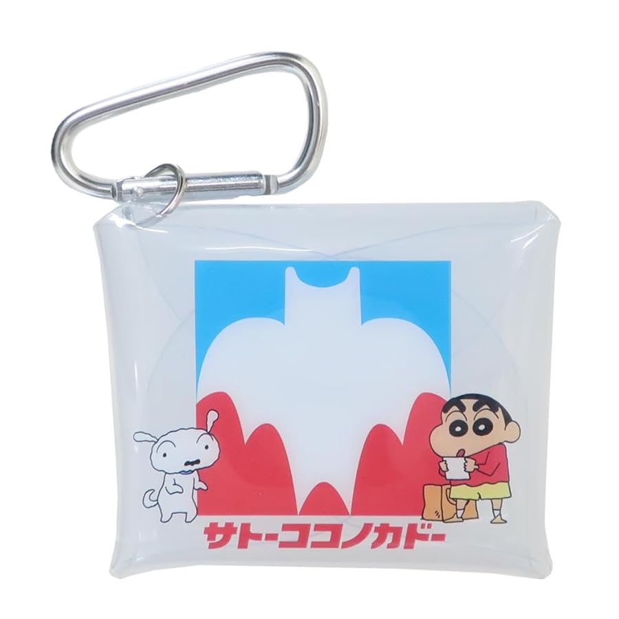 Amazon.co.jp: [T'S Factory] カラビナ付きスナップクリアポーチ