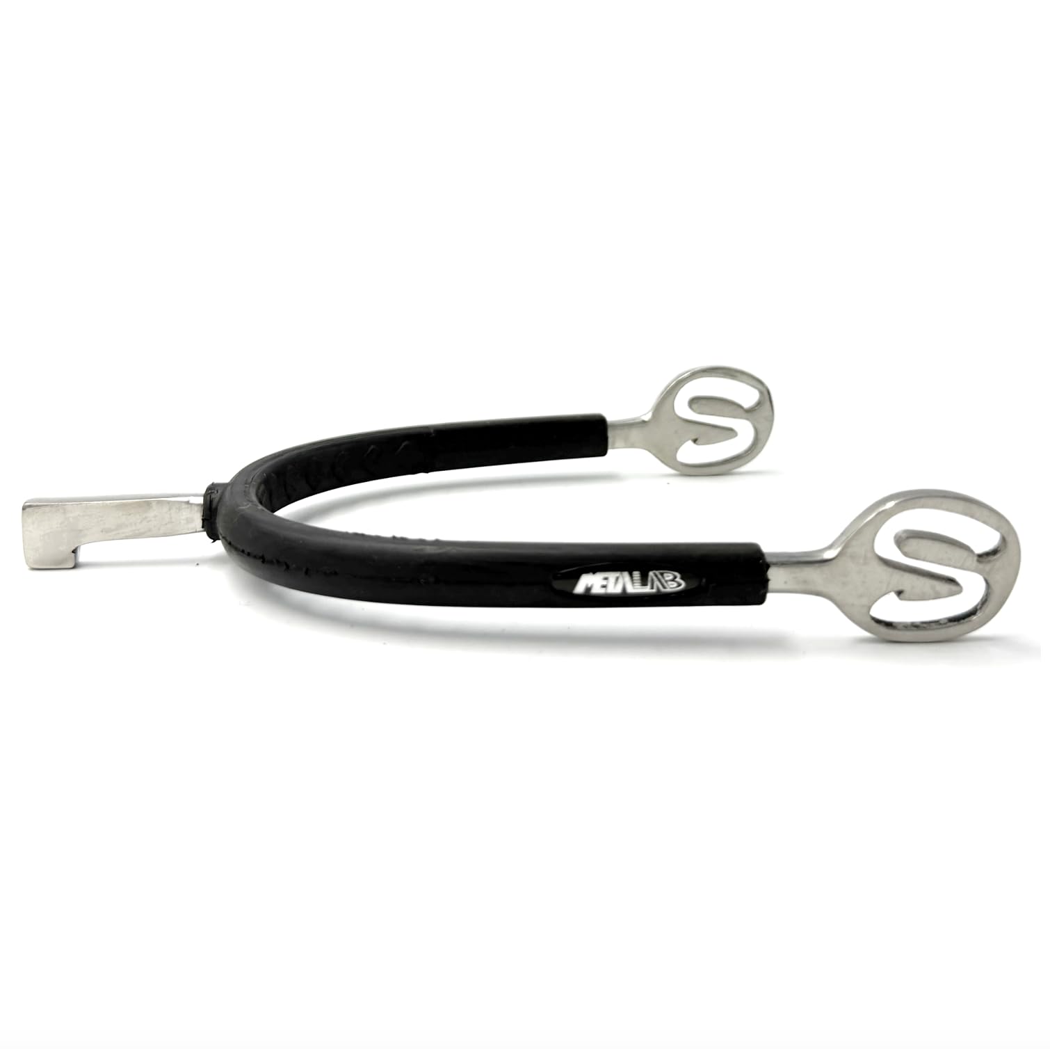 ES1080 METALAB SuperSpur Hammersporen mit Gummi Reitsporen Reiten Sporen Spur aus hochwertiger Edelstahl (L 30 mm - Herren)
