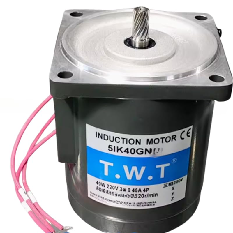 1pc New 5IK40GN-YT Gear Shaft 40W Three-Phase Motor