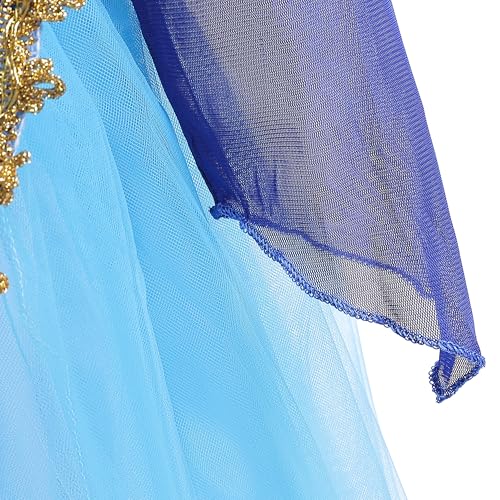 Vestido de Princesa Daisy para Niñas Pequeñas miniatura 5