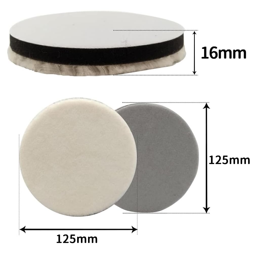 DFP0410 鏡面研磨システム 中目・細目・ウールバフ3種セット