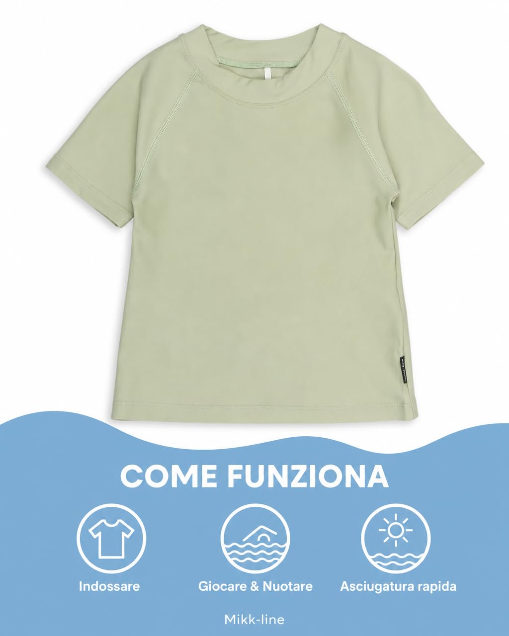 Mikk-line Camiseta UV Desert Sage