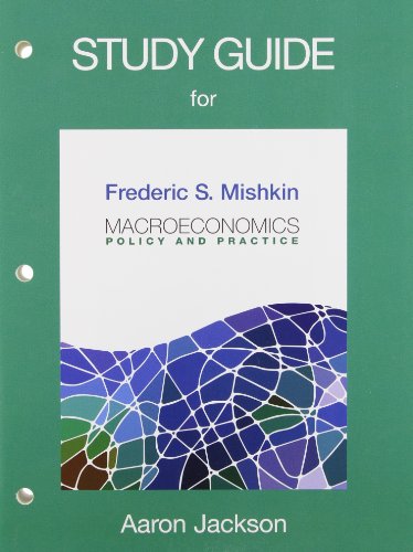 Study Guide for Macroeconomics
