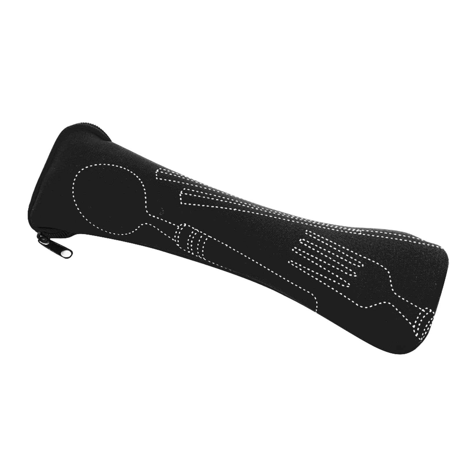 matumou Portable Tableware Zipper Outdoor Travel Camping Recyclable Cutlery Pouch