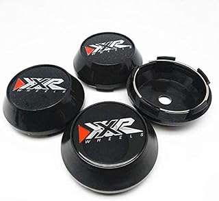 Wheel Center Hub Caps, 65mm Wheel Hub Cover Replacements Logo Badge Emblem for XXR, Sets of 4pcs