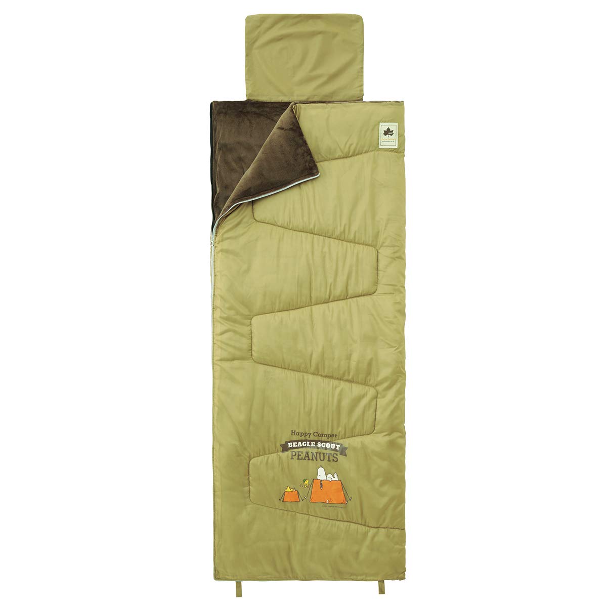 Amazon | ロゴス(LOGOS) SNOOPY クッションシュラフ 86001089 グリーン